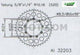 Couronne Alu. 51 Dents - Pas 520