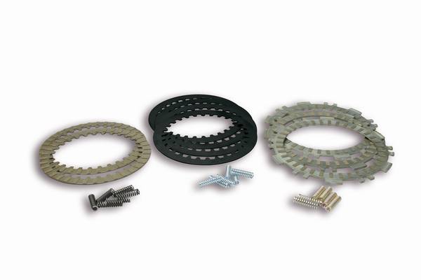 Disques d'Embrayage - Garnis et Lisses + Ressorts - pour Embrayage Origine T-MAX