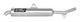 Silencieux Alu DTR 125 1999/2001 Non Interchangeable Origine + Manchon - Homologué CEE E3