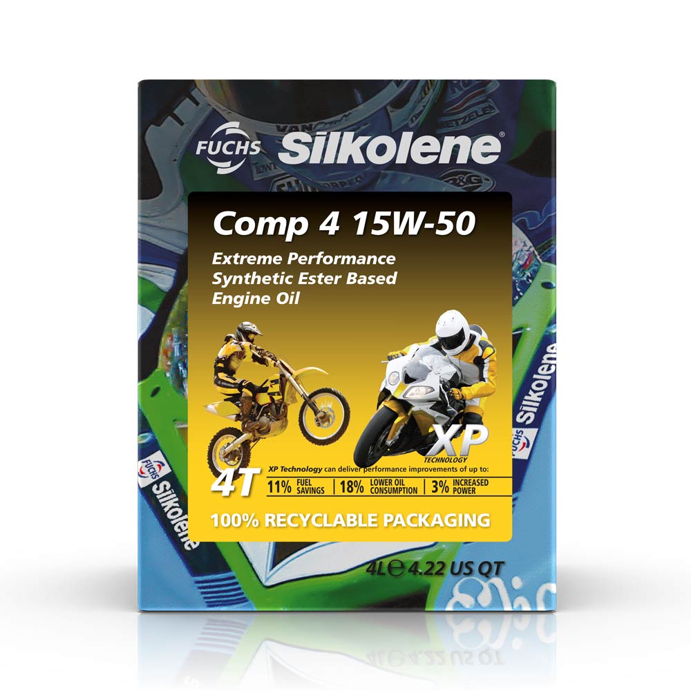 COMP 4 15W50 XP - Huile moteur 4T XP Technologie 4L