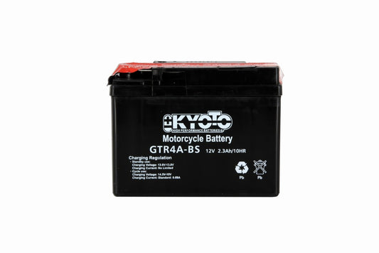 Batterie GTR4A-BS AGM - Sans Entretien - Livrée Avec Pack Acide