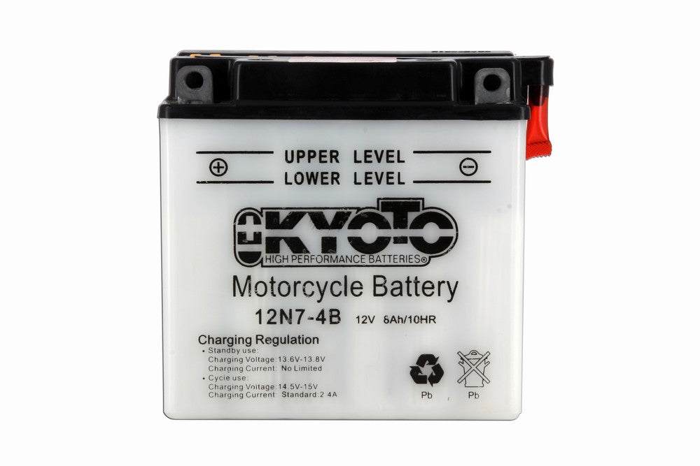 Batterie 12N7-4B Conventionnelle Avec Entretien - Livrée Avec Pack Acide