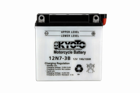 Batterie 12N7-3B Conventionnelle Avec Entretien - Livrée Avec Pack Acide