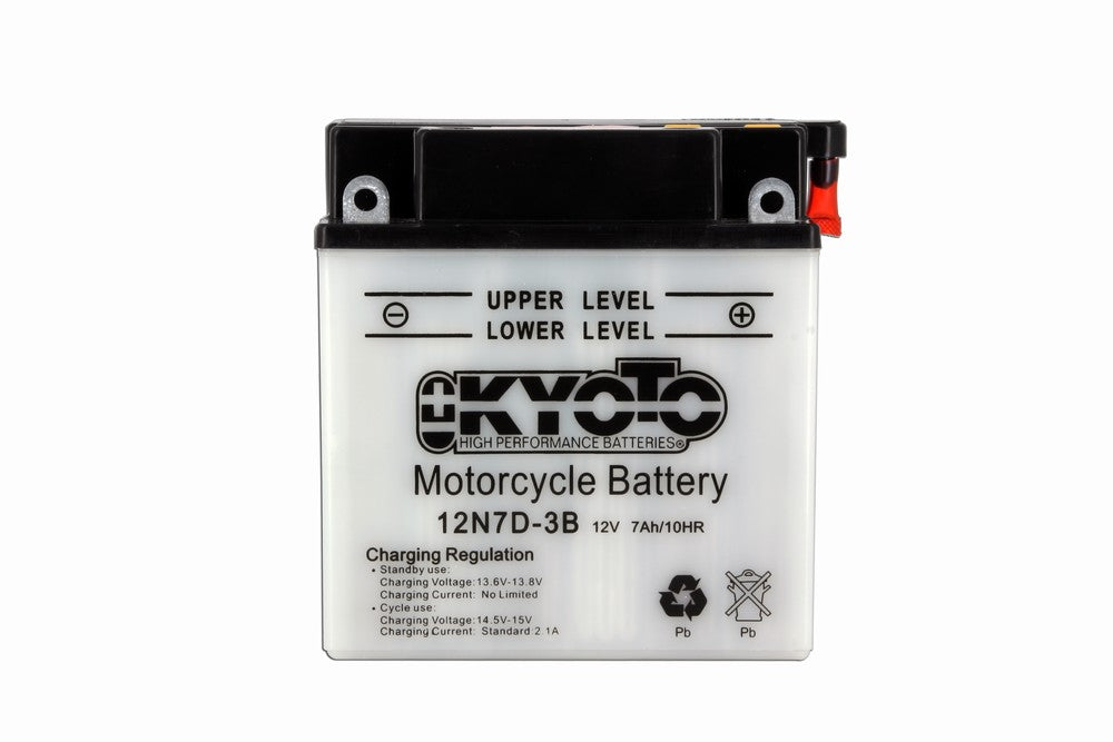 Batterie 12N7D-3B Conventionnelle Avec Entretien - Livrée Avec Pack Acide