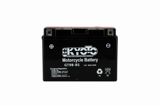 Batterie GT9B-BS AGM - Sans Entretien - Livrée Avec Pack Acide