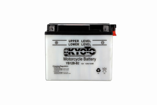 Batterie YB12B-B2 Conventionnelle Avec Entretien - Livrée Avec Pack Acide