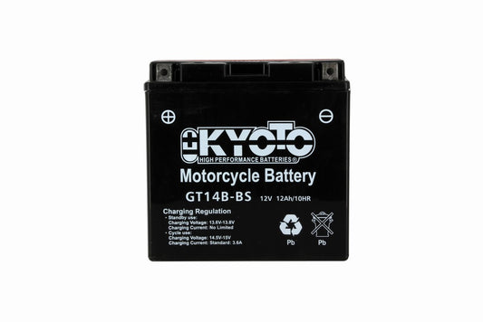 Batterie GT14B-BS AGM - Sans Entretien - Livrée Avec Pack Acide