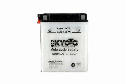 Batterie SYB14L-A2 Conventionnelle Avec Entretien - Livrée Avec Pack Acide