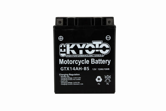 Batterie GTX14AH-BS AGM - Sans Entretien - Livrée Avec Pack Acide