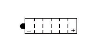 Batterie 12C16A-3B - Conventionnelle Avec Entretien - Equivalence YUASA 51913 / YT19BL-BS