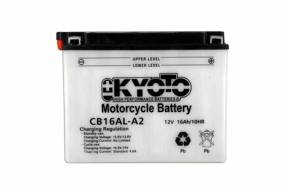 Batterie YB16AL-A2 Conventionnelle Avec Entretien - Livrée Avec Pack Acide