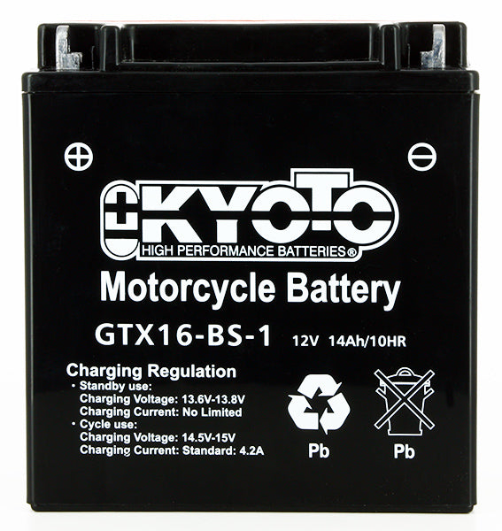 Batterie GTX16-BS-1 AGM - Sans Entretien - Livrée Avec Pack Acide