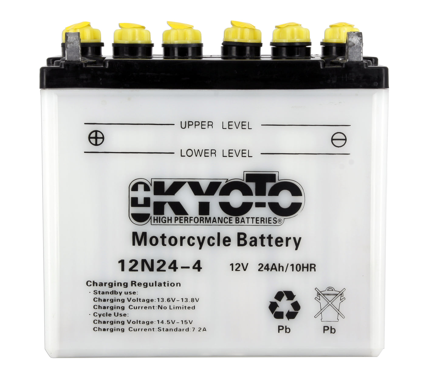 Batterie 12N24-4 Conventionnelle Avec Entretien - Livrée Avec Pack Acide