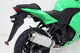 Silencieux Alu NINJA 250 R 2009/2010 Slip-on Embout Carbone Homologué E13