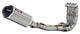 Pot BMW F 800 GS 2009/2010 Ligne Complète Silencieux Titane et Embout Carbone