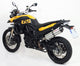 Silencieux Titane BMW F 650 GS 2008/2010 Slip-on Embout Carbone F 800 GS 2008/2010 E13 Homologué
