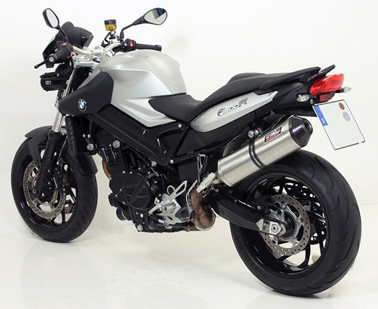 Silencieux Titane BMW F 800 R 2009/2010 Slip-on Embout Carbone Homologué