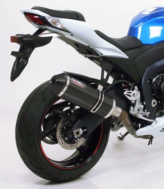 Pot GSX-R 1000 2012 Ligne Complète Ipersport Silencieux Carbone + Embout Carbone Homologué CAP.9