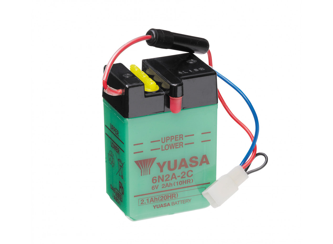 Batterie 6N2A-2C Conventionnelle Avec Entretien - Livrée Sans Acide