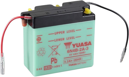 Batterie 6N4B-2A-3 Conventionnelle Avec Entretien - Livrée Sans Acide