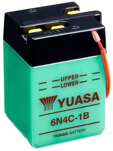 Batterie 6N4C-1B Conventionnelle Avec Entretien - Livrée Sans Acide