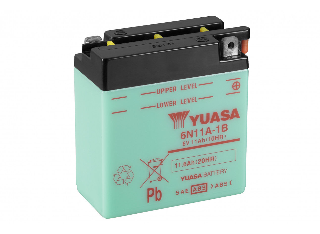 Batterie 6N11A-1B Conventionnelle Avec Entretien - Livrée Sans Acide