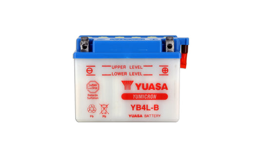 Batterie YB4L-B Conventionnelle Avec Entretien - Livrée Sans Acide