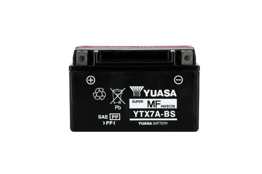 Batterie YTX7A-BS AGM - Sans Entretien - Livrée Avec Pack Acide