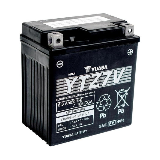 Batterie YTZ7-V SLA-AGM - Sans Entretien - Prête à l'Emploi