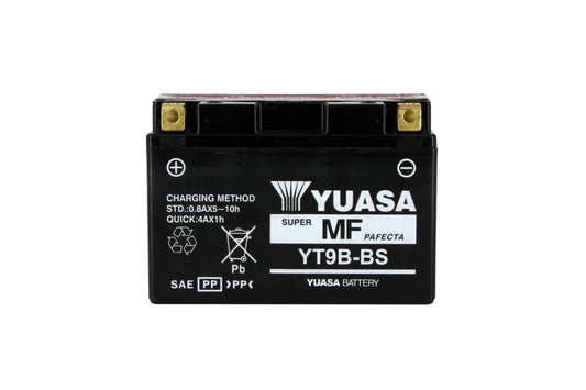 Batterie YT9B-BS AGM - Sans Entretien - Livrée Avec Pack Acide