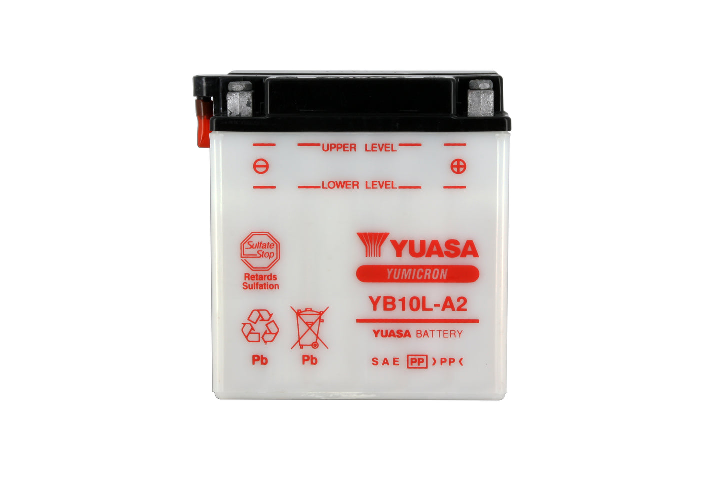 Batterie YB10L-A2 Conventionnelle Avec Entretien - Livrée Sans Acide