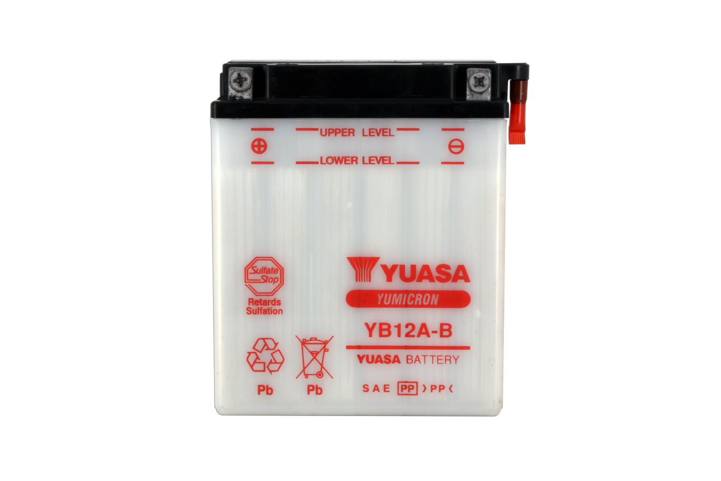 Batterie YB12A-B Conventionnelle Avec Entretien - Livrée Sans Acide