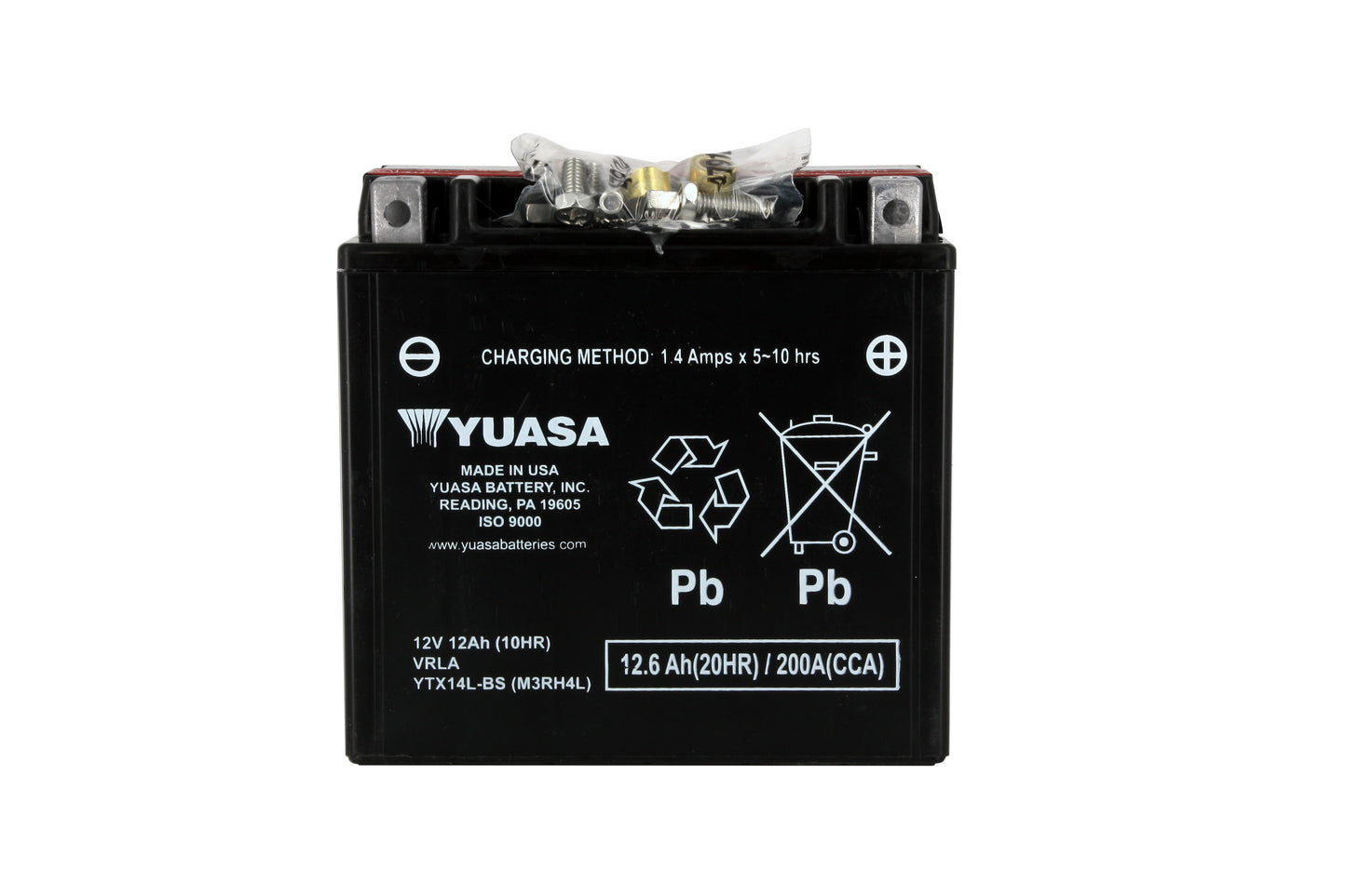 Batterie YTX14L-BS AGM - Sans Entretien - Livrée Avec Pack Acide