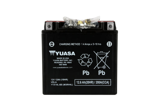 Batterie YTX14L-BS AGM - Sans Entretien - Livrée Avec Pack Acide
