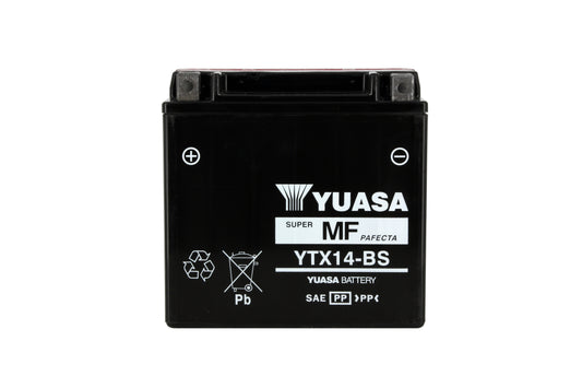 Batterie YTX14-BS AGM - Sans Entretien - Livrée Avec Pack Acide