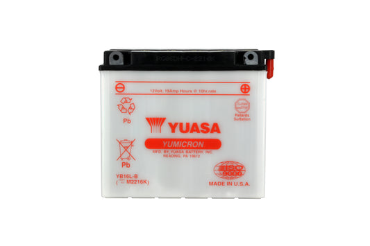Batterie YB16L-B Conventionnelle Avec Entretien - Livrée Sans Acide