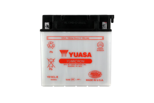 Batterie YB16CL-B Conventionnelle Avec Entretien - Livrée Sans Acide