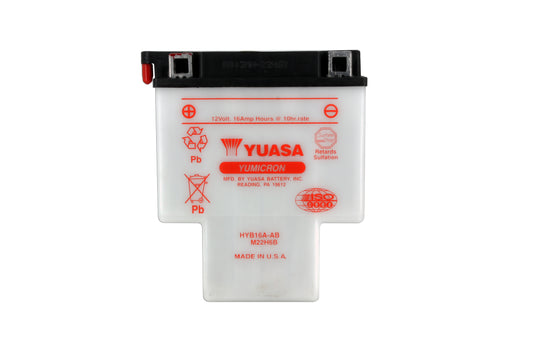 Batterie HYB16A-AB Conventionnelle Avec Entretien - Livrée Sans Acide