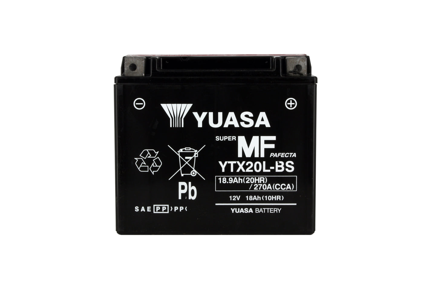 Batterie YTX20L-BS AGM - Sans Entretien - Livrée Avec Pack Acide