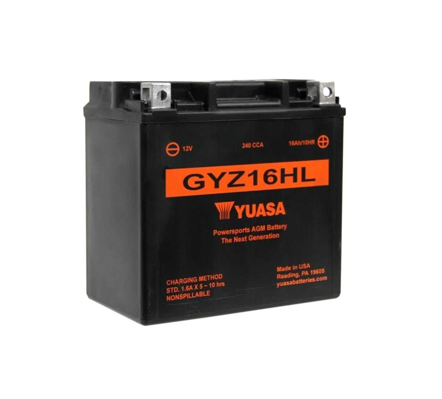 Batterie GYZ16HL sans entretien AGM