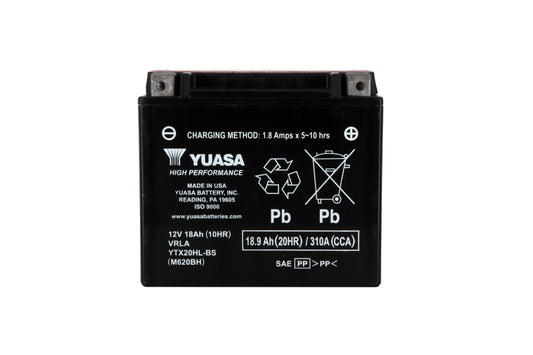Batterie YTX20HL-BS AGM - Sans Entretien - Livrée Avec Pack Acide