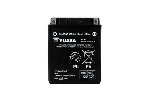 Batterie YTX14AHL-BS AGM - Sans Entretien - Livrée Avec Pack Acide