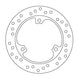 Disque de Frein Honda DIS1070 Ø220mm