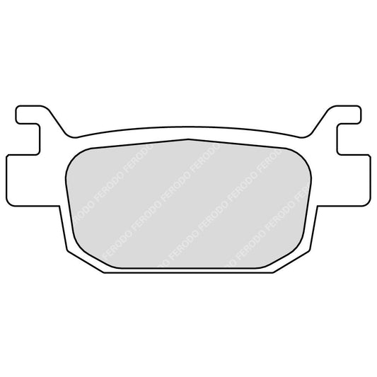 Plaquette Ferodo Métal Fritté