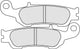 Plaquette de frein Métal Fritté Sinter Grip Race Off Road - R90