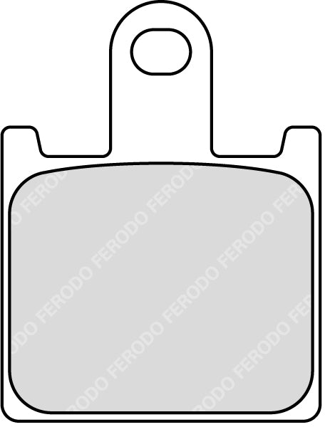 Plaquette de frein Métal Fritté Sinter Grip Road - R90 - POUR UN ETRIER PRENDRE UNE BOITE