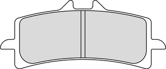 compare product Plaquette de frein Métal Fritté Sinter Grip Road - R90 pour etrier BREMBO Evo M50