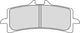 Plaquette de frein Métal Fritté Sinter Grip Road - R90 pour etrier BREMBO Evo M50