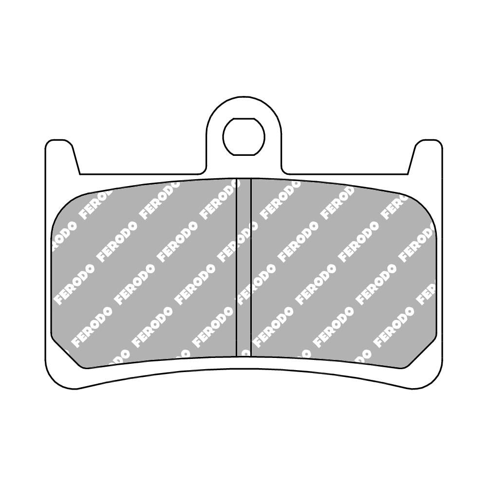 Plaquette de frein Racing Carbone/Céramique