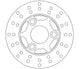 Disque de Frein Fixe MBK - Homologué TÜV